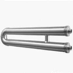 Регистры отопления двухрядные РЗЭ-2x133x2.0-7000 мм
